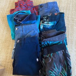 Boys Surf Brand Boardshorts Lot